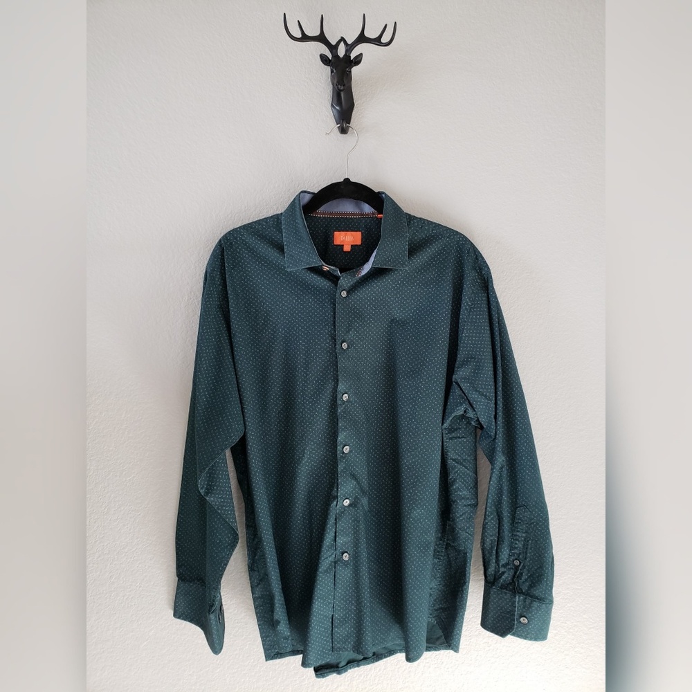 Tallia Orange Dress Shirt